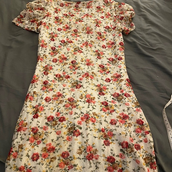 Floral Bodycon Mini Dress - Picture 3 of 3